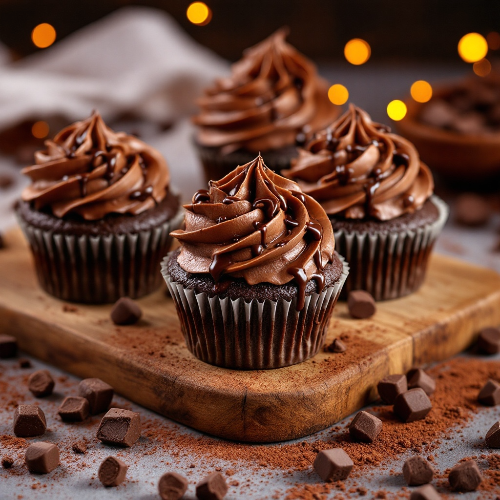 Schokoladen Cupcakes
