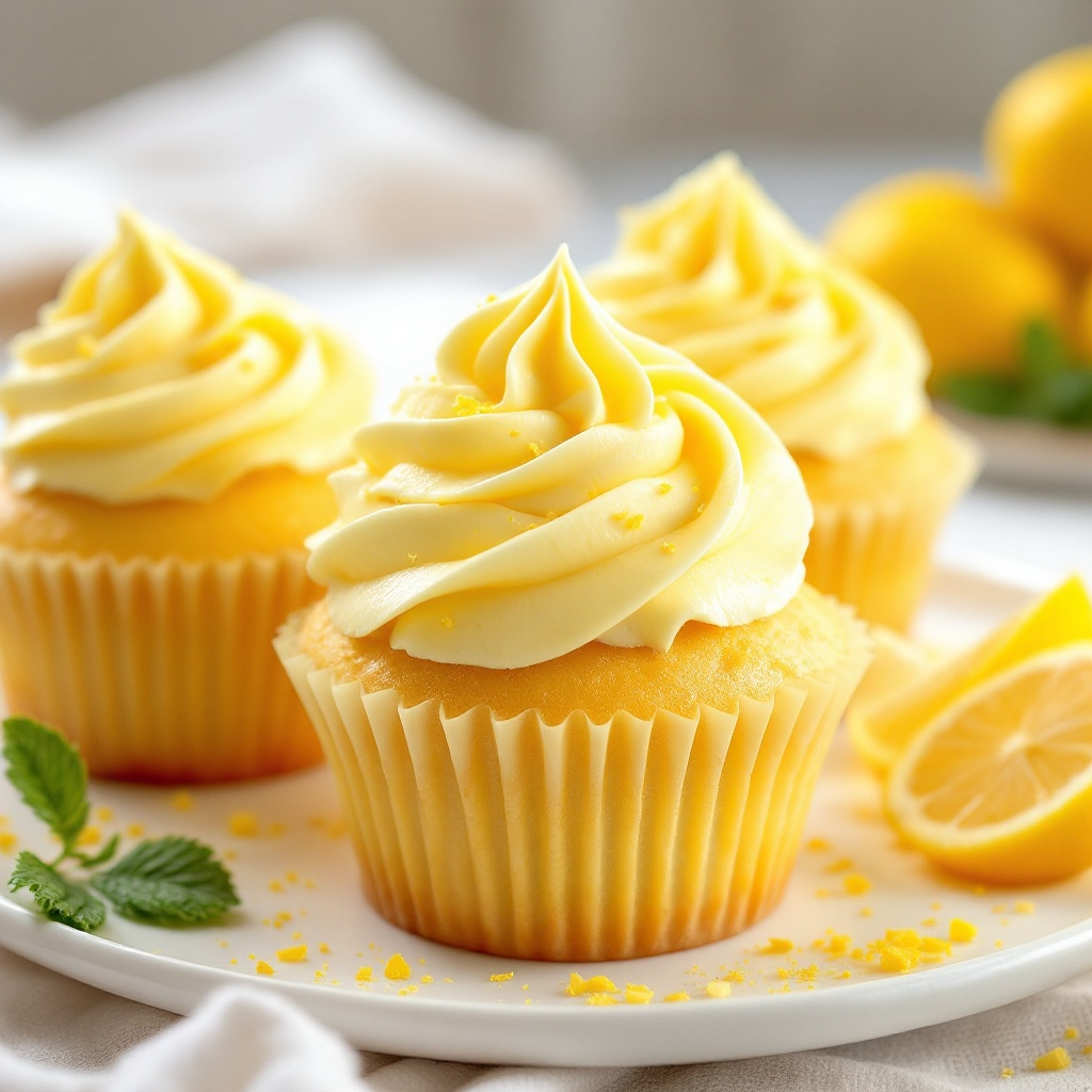 Zitronen Cupcakes