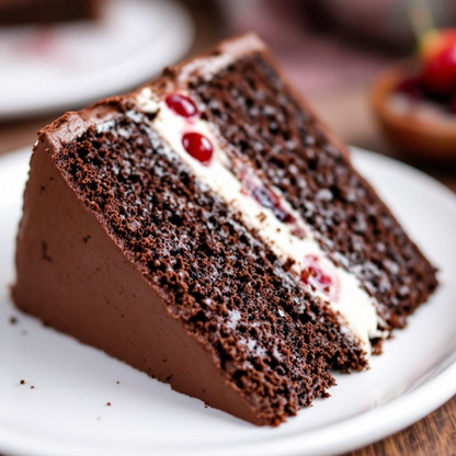 Valentinstags Bento Cake Schwarzwälder