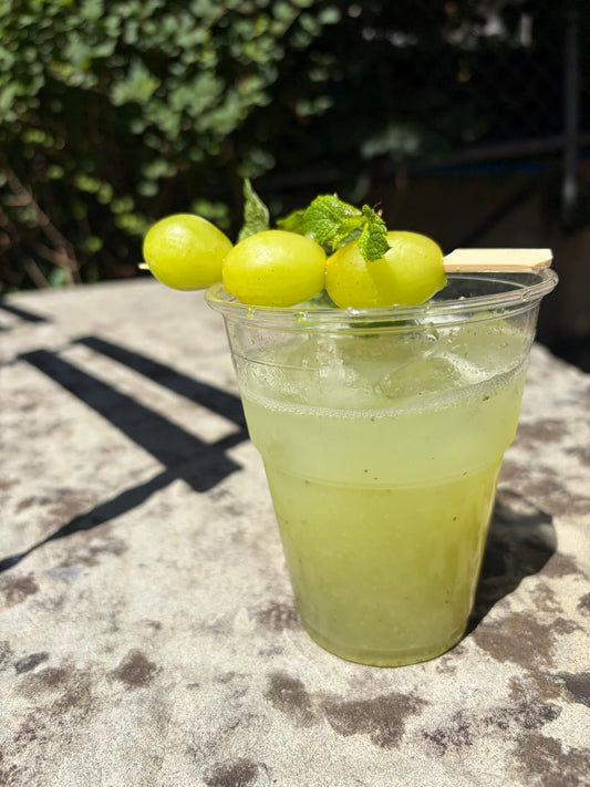 Agua fresca traube minze