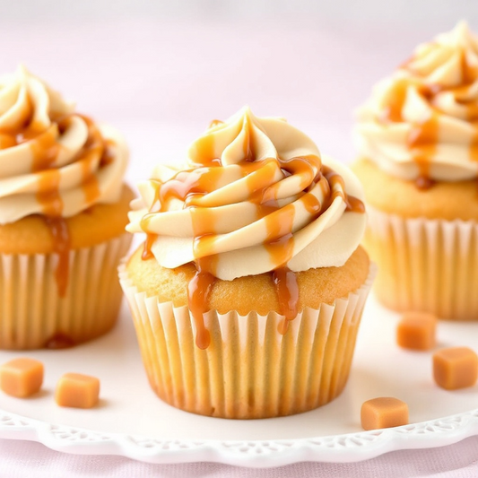 Karamell Cupcakes