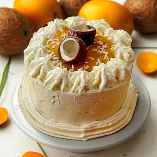 Kokos Mango Bento Cake